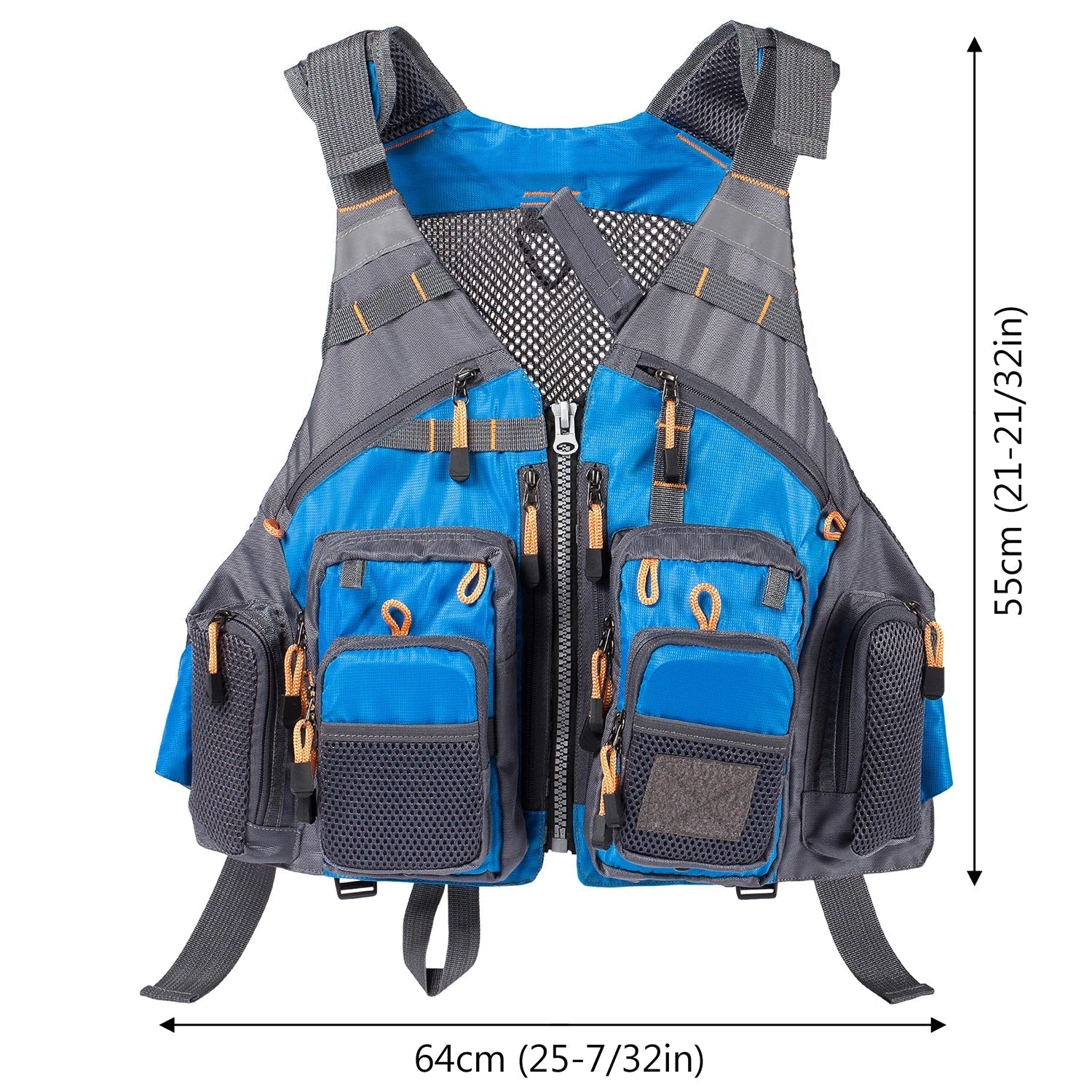AquaTrek Vest | Fiskevest åndbar, justerbar & hurtigtørrende