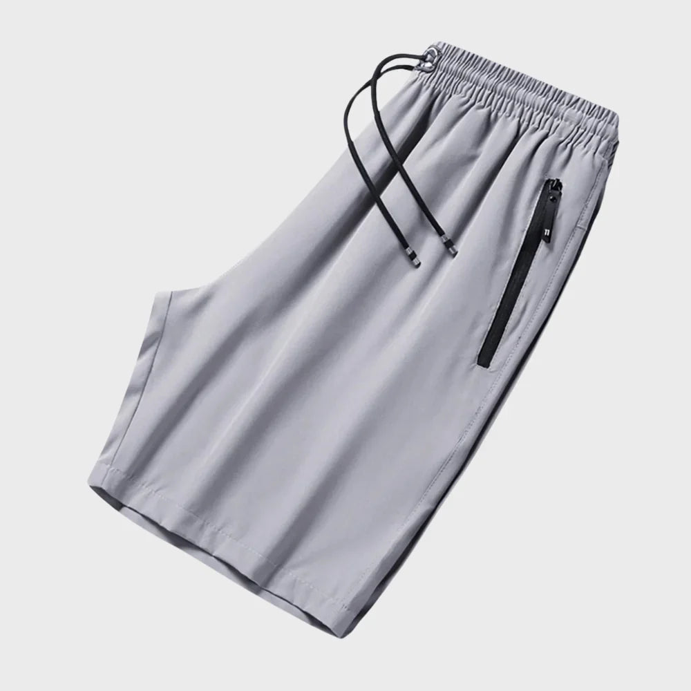 Heldagskomfort møder ubesværet stil – Xylon Casual Herreshorts med snøre