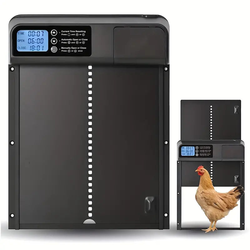 CluckGuard AutoDoor | Automatisk kyllingedør med timer