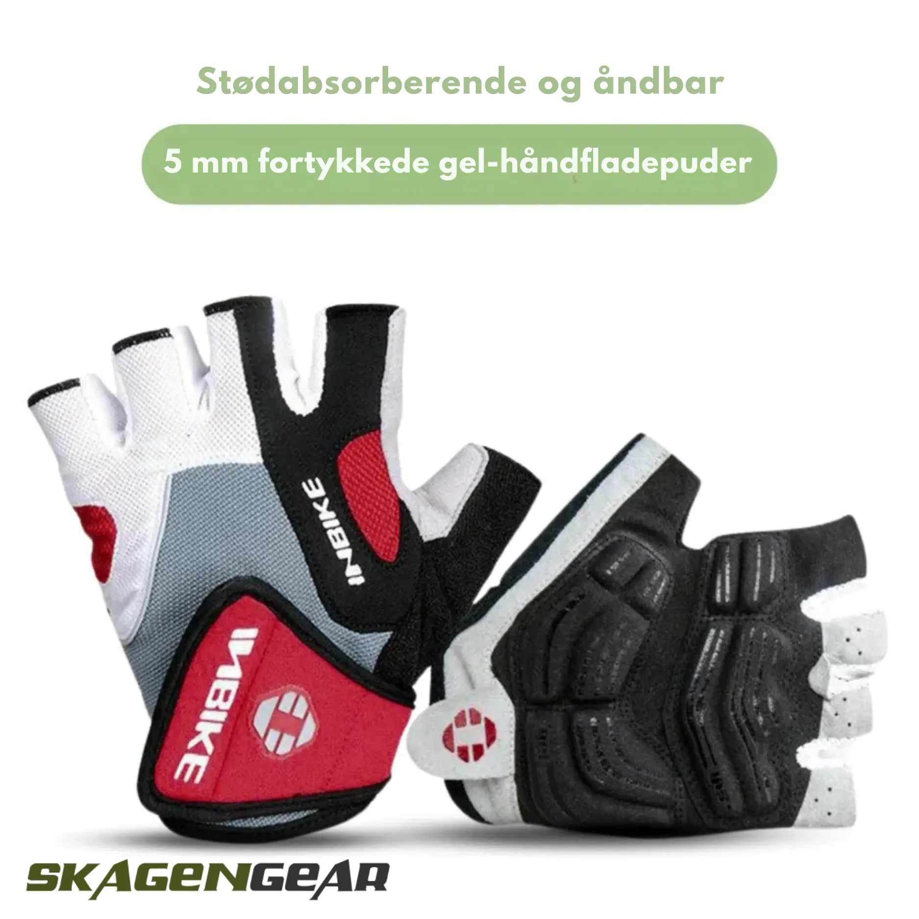 CykelGel Handsker | 3D Gel Cykelhandsker til Komfort og Beskyttelse