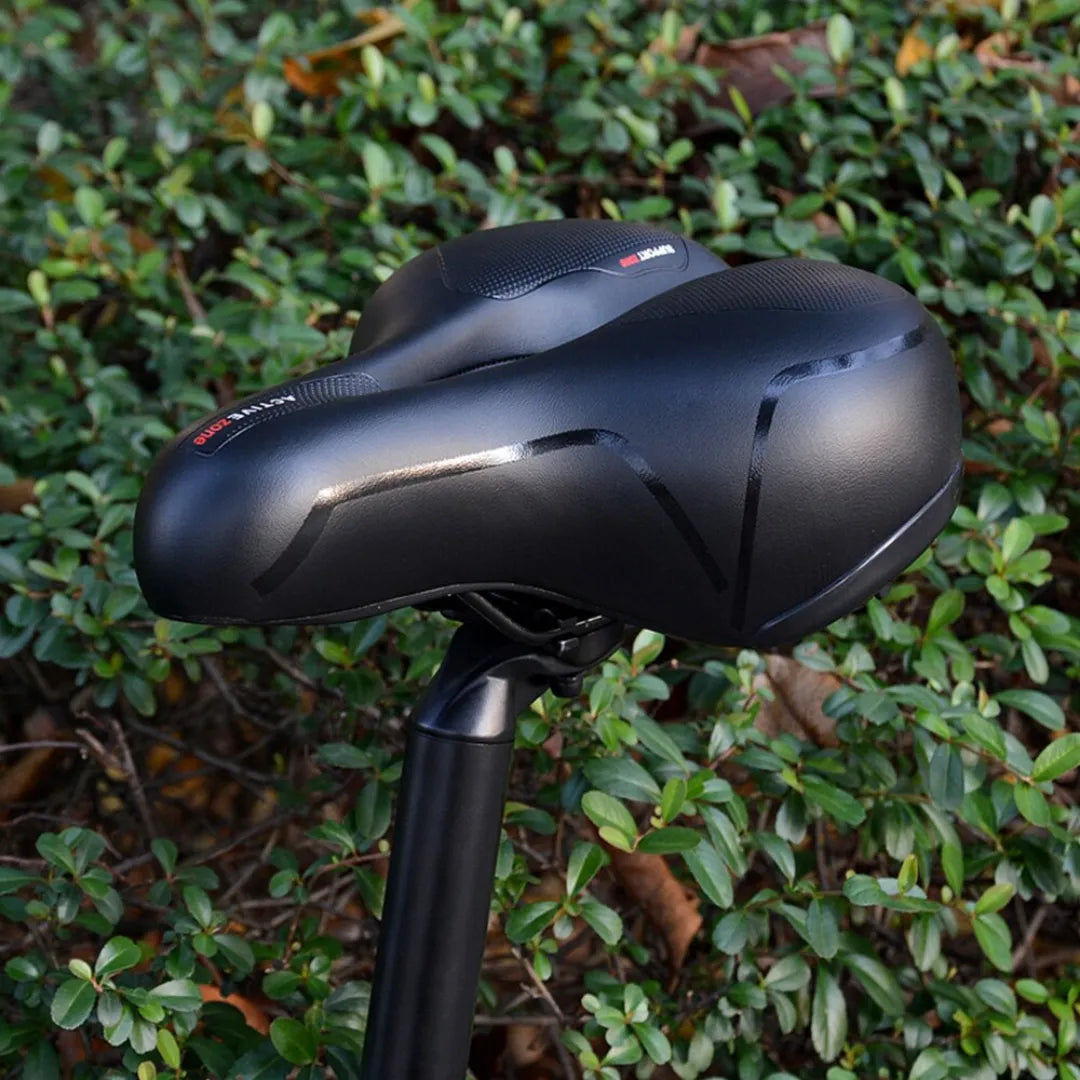 ErgoRide Comfort | ergonomisk cykelsadel gel fjedring & refleks