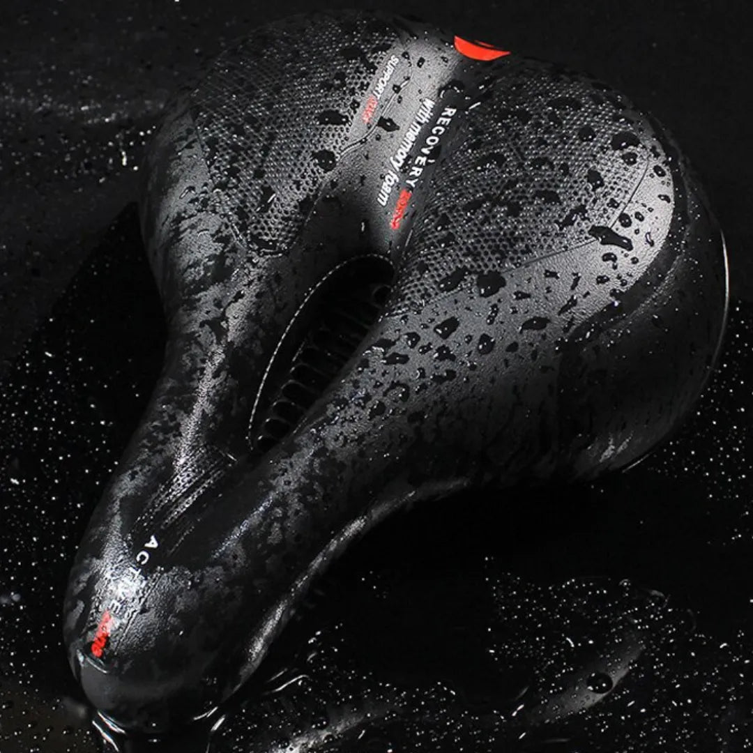 ErgoRide Comfort | ergonomisk cykelsadel gel fjedring & refleks