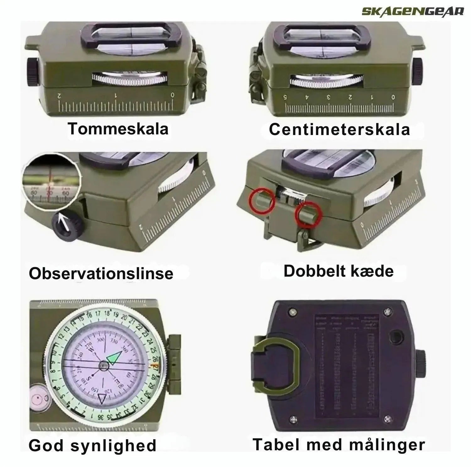 EventyrGuide | Professionelt Outdoor- og Survival-Kompas