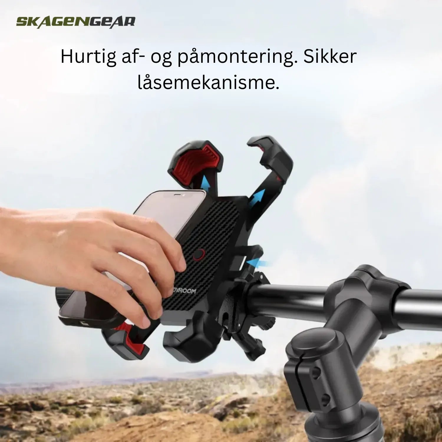 FastGrab Cykelholder | Robust Telefonholder til Cykling