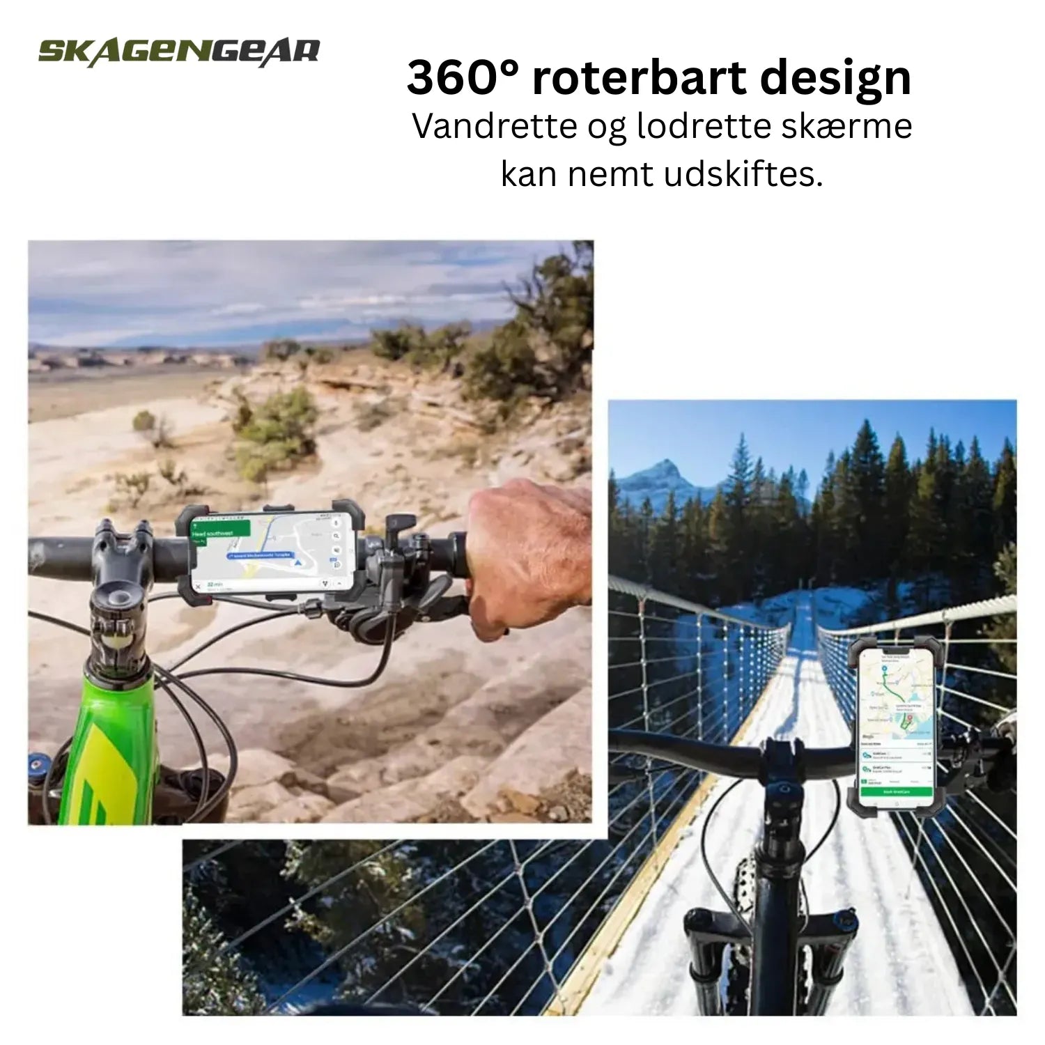 FastGrab Cykelholder | Robust Telefonholder til Cykling