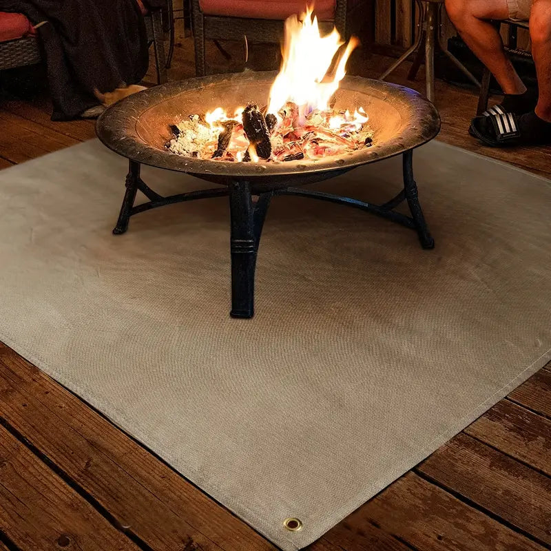 FireGuard Mat | Bålmåtte varmebestandig 3-lags 800°C