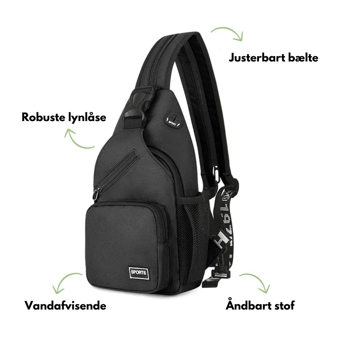 FlexSling Pack | Crossbody taske kanvas justerbar