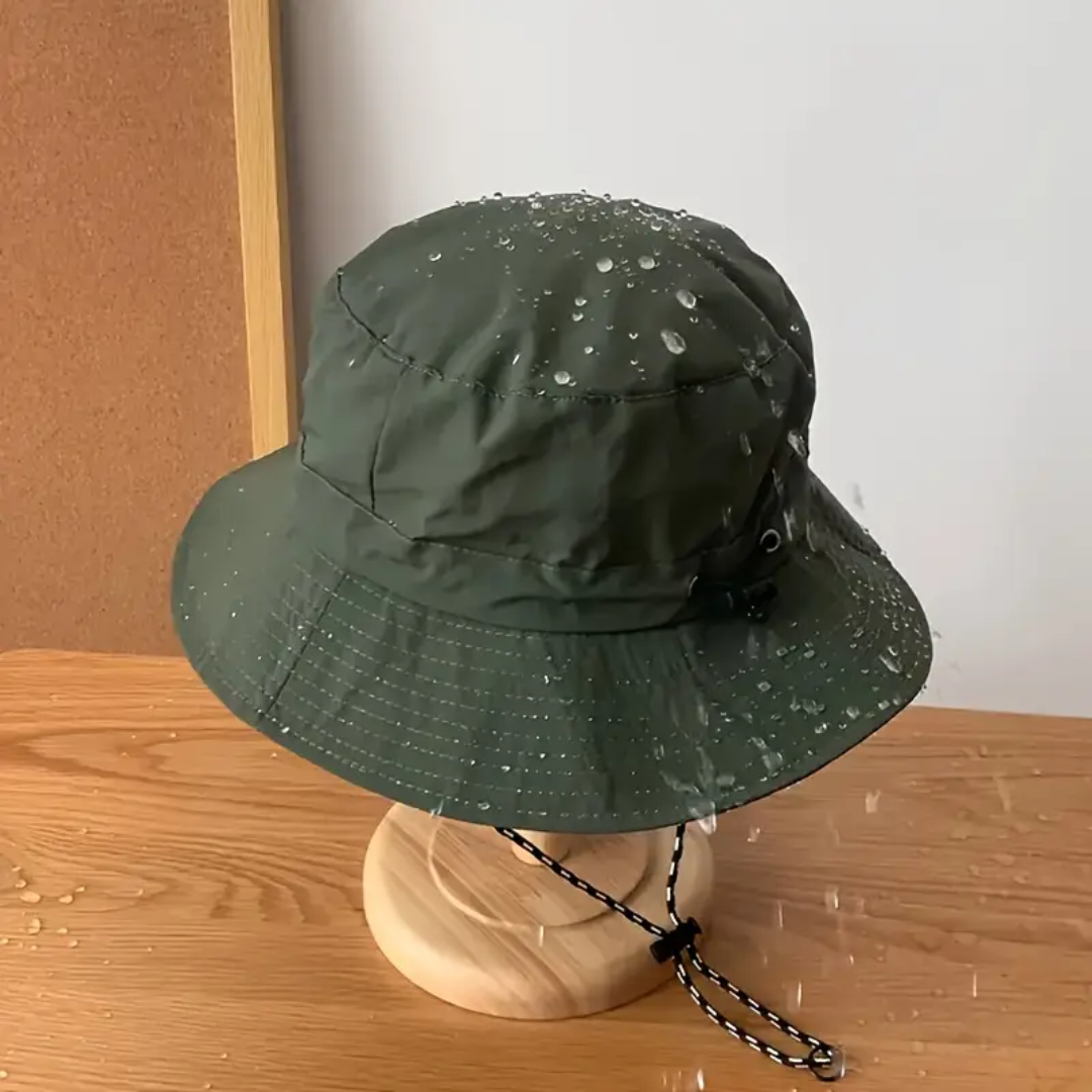 Foldbar solhat | outdoor hat vandafvisende & justerbar