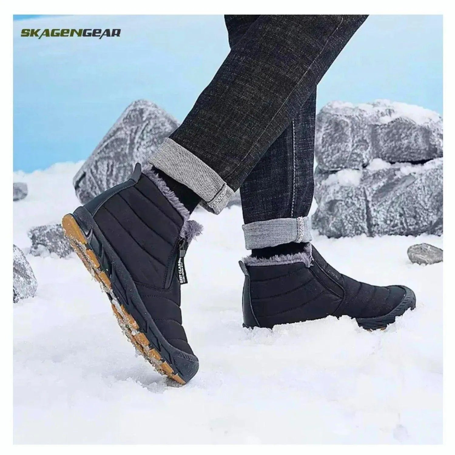IceTrail Sneakers | Varmforede Herresko til Vinterbrug