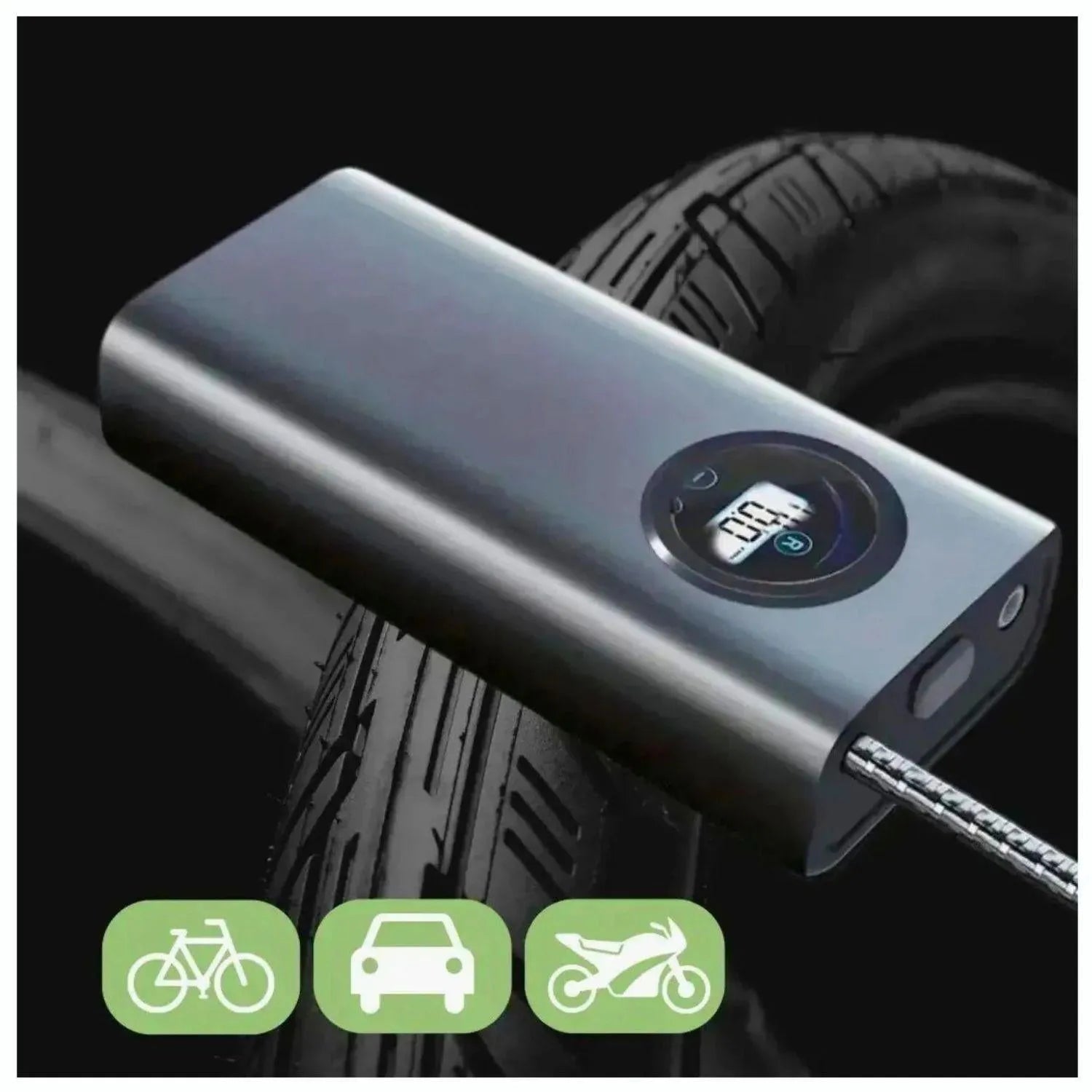 LuftBoost | Alsidig Elektrisk Pumpe til Biler, Motorcykler og Bolde