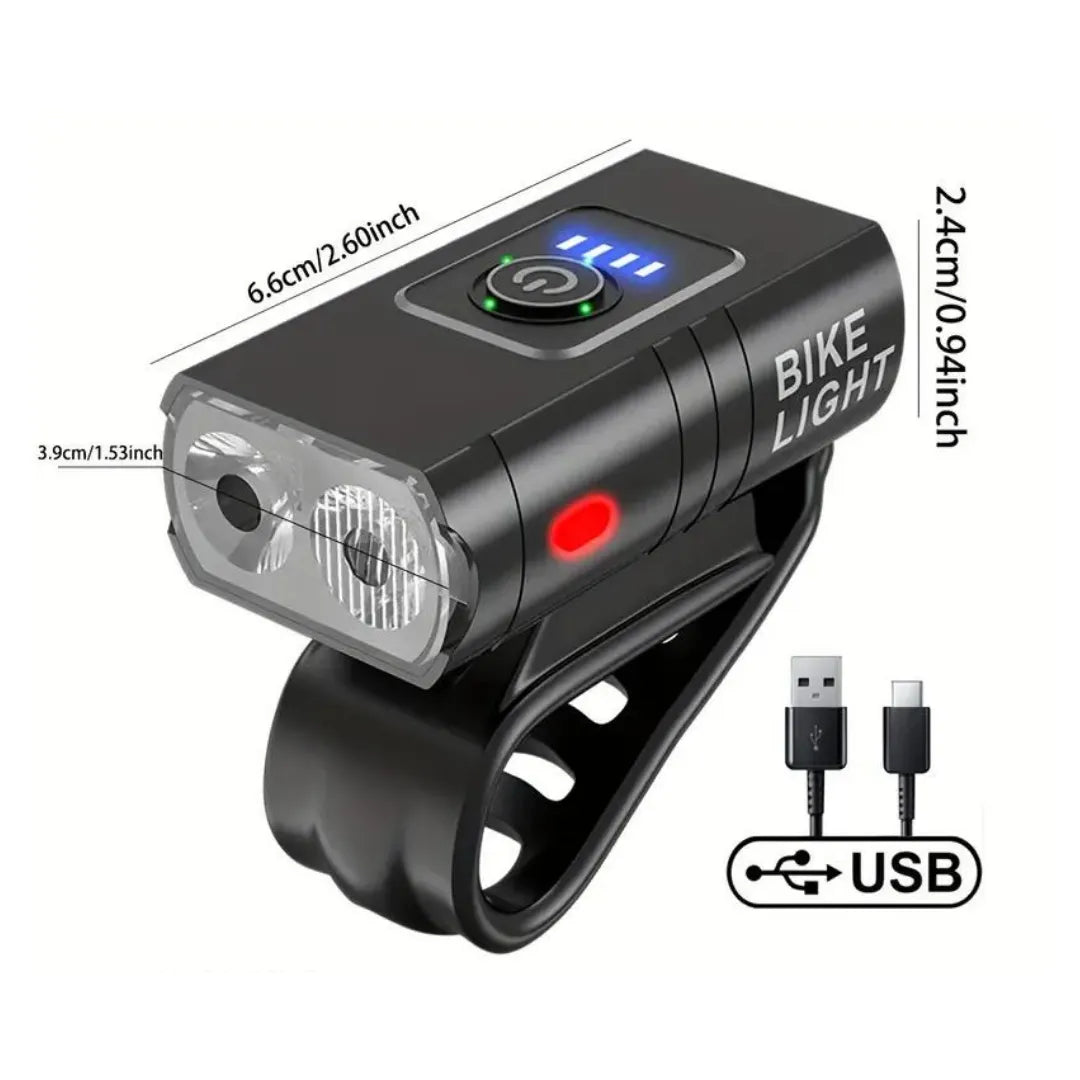 NightRide Duo | Cykellygter LED sæt USB genopladelig