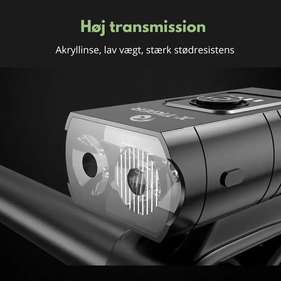 NightRide Duo | Cykellygter LED sæt USB genopladelig
