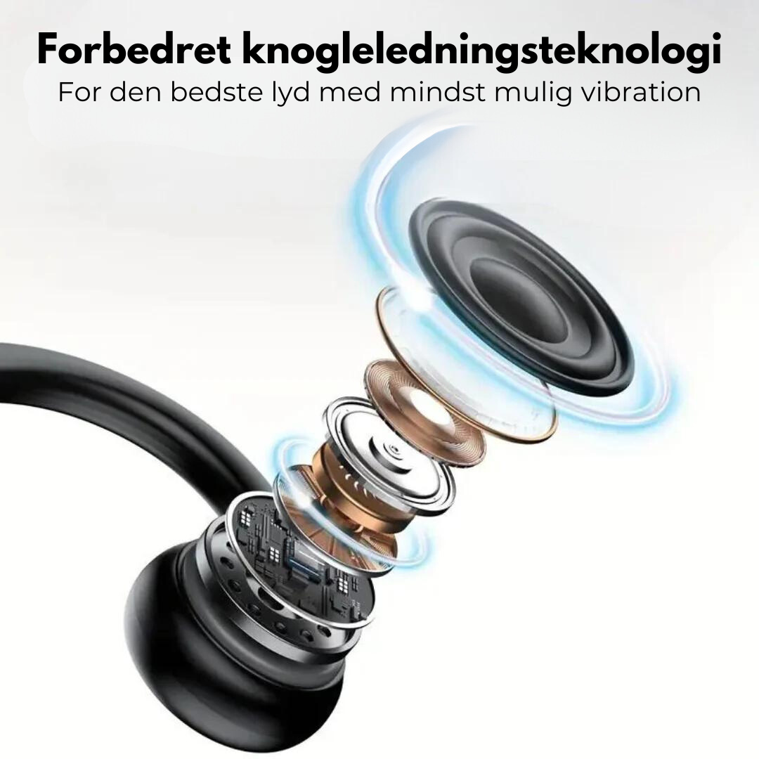 OpenWave Bone | Knogleledning høretelefoner IPX8 Bluetooth 5.3