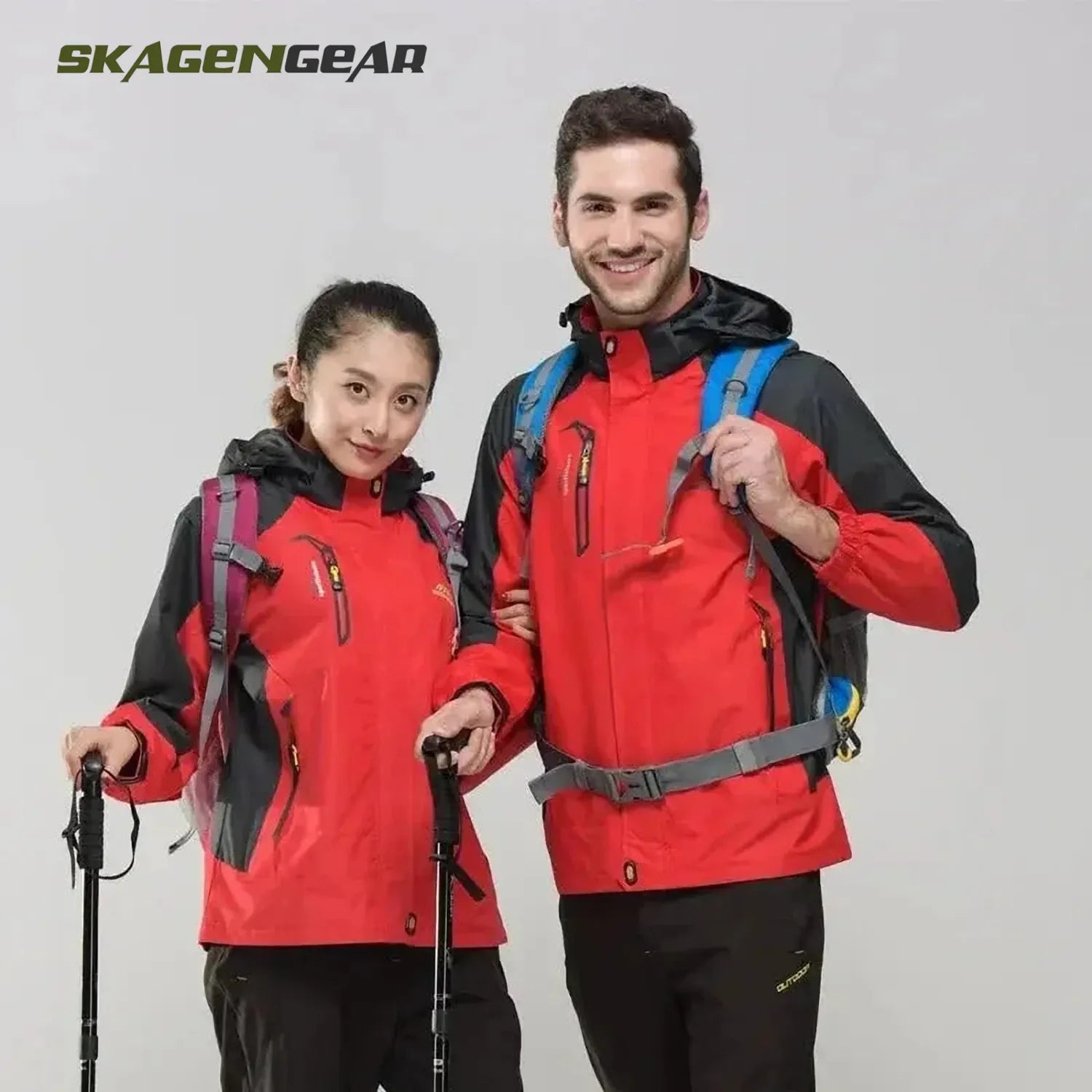StormShield Jakke | Unisex Vind- og Vandtæt Forårsjakke til Outdoor Aktiviteter