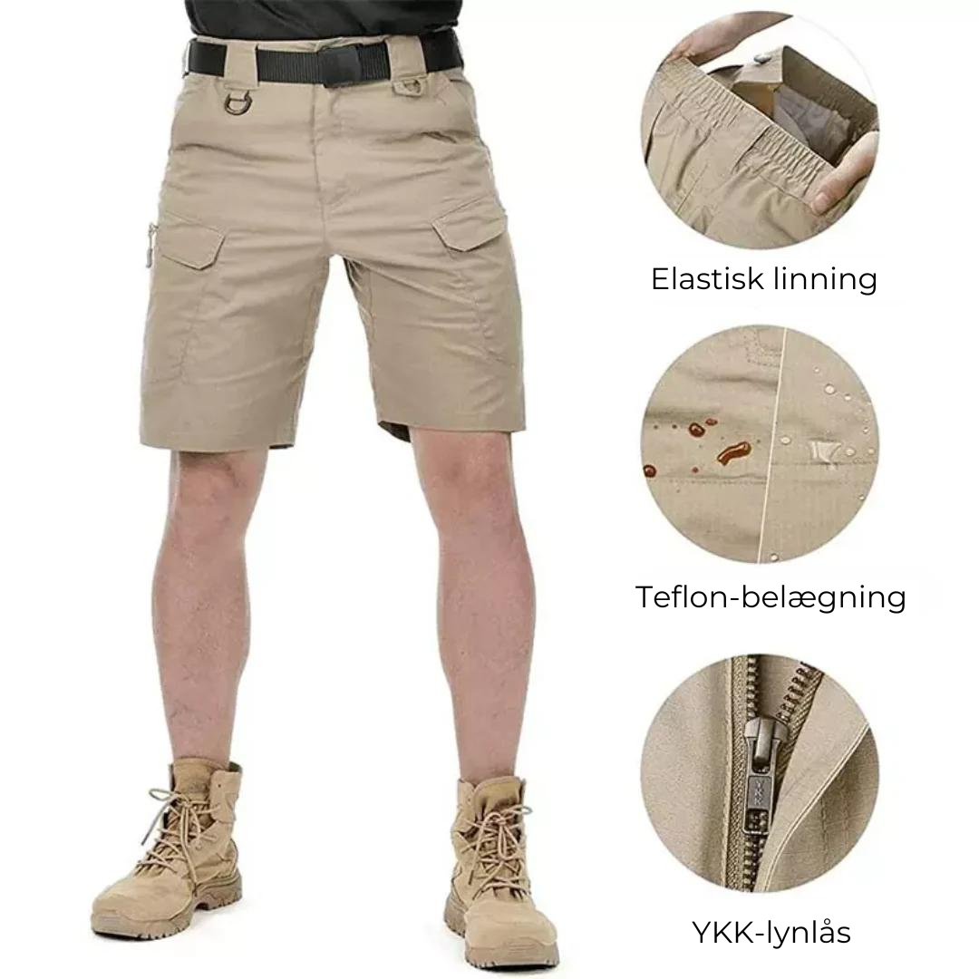TrailFlex Cargo | Cargo shorts mænd stræk & lynlåslommer