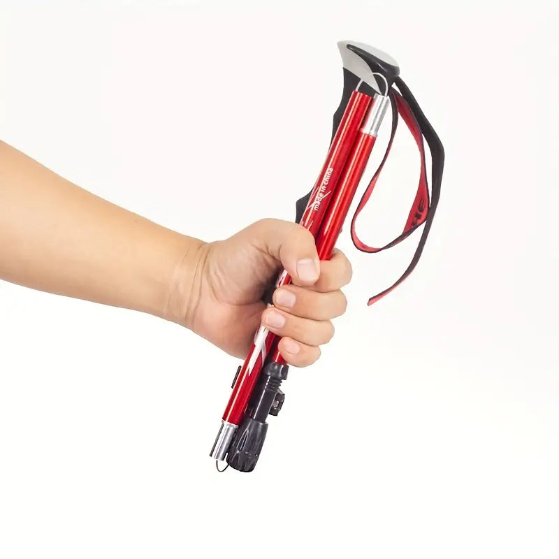 TrailFold Cane | Foldbar vandrestok justerbar let aluminium