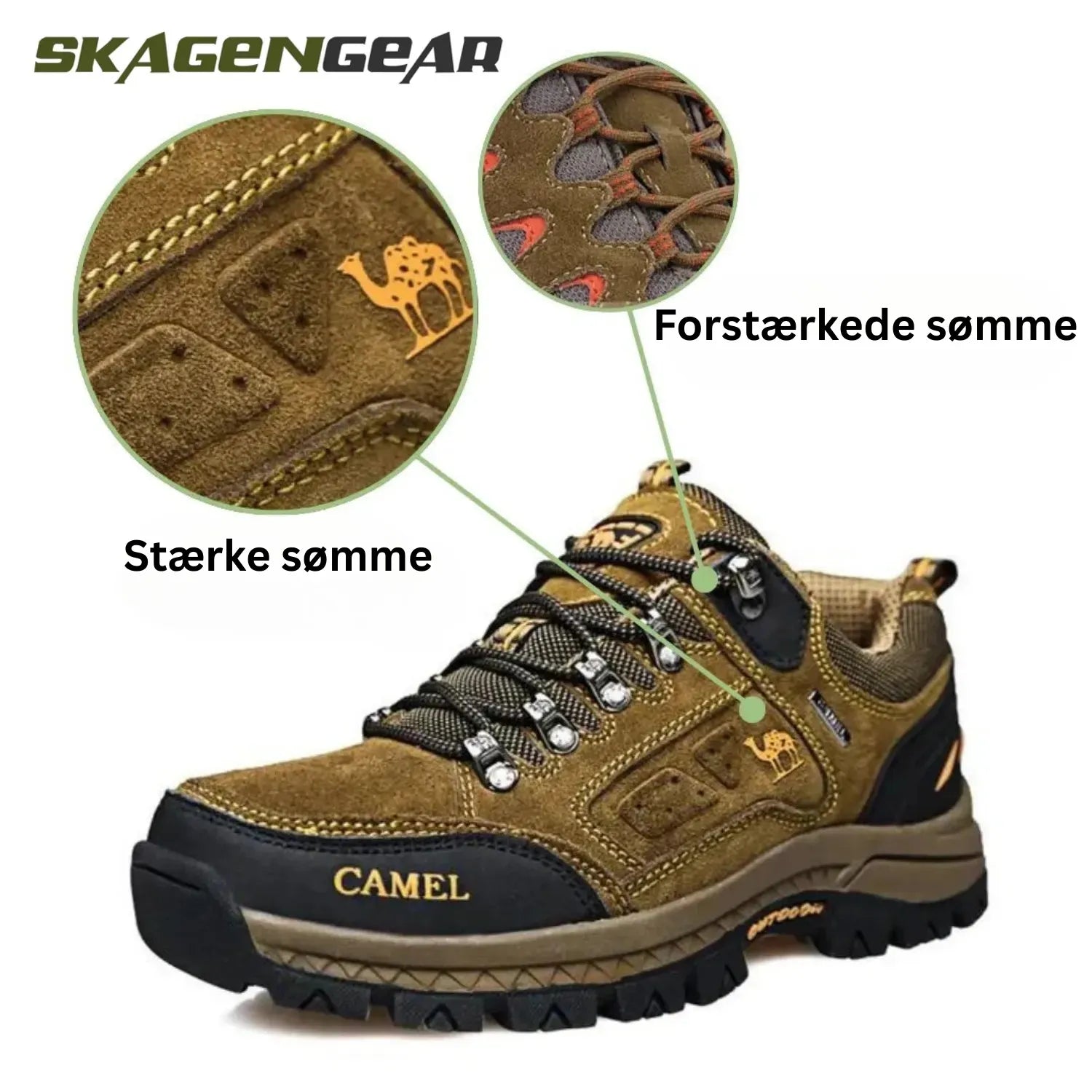 TrailGuard Vandrestøvler | Vandafvisende & Komfortable Outdoor Sko til Eventyr