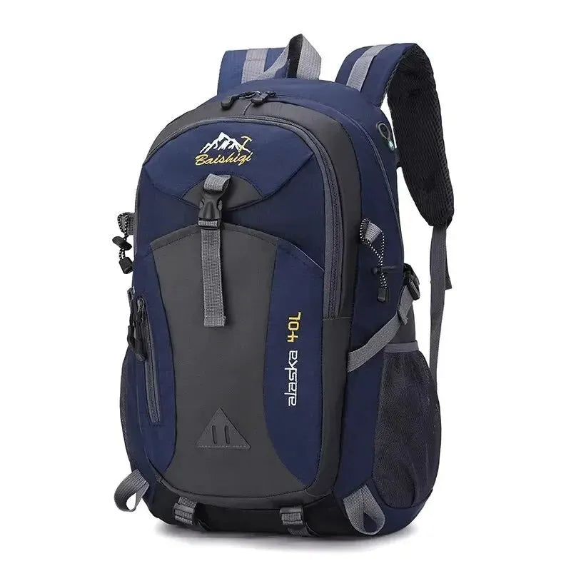 TrailVault 40 | Rygsæk vandtæt 40L med USB & polstrede remme