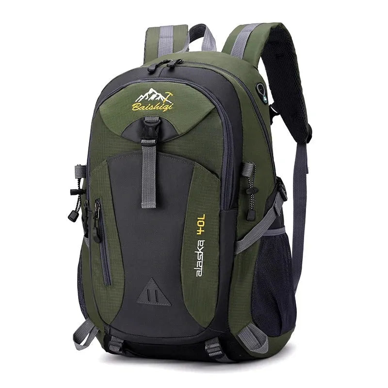 TrailVault 40 | Rygsæk vandtæt 40L med USB & polstrede remme
