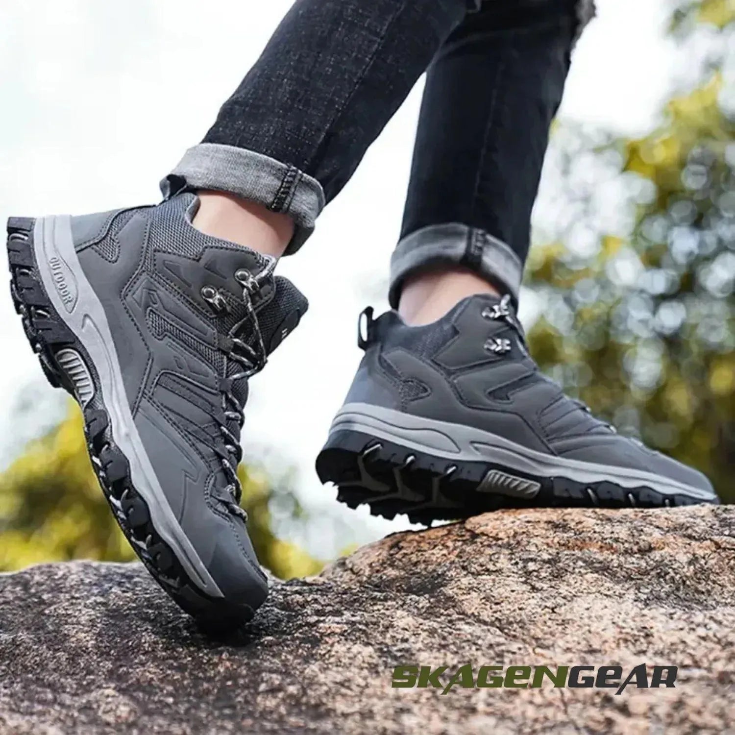 TrailWalker Vandresko | Vandtætte Unisex Outdoor Sko med Robust Greb