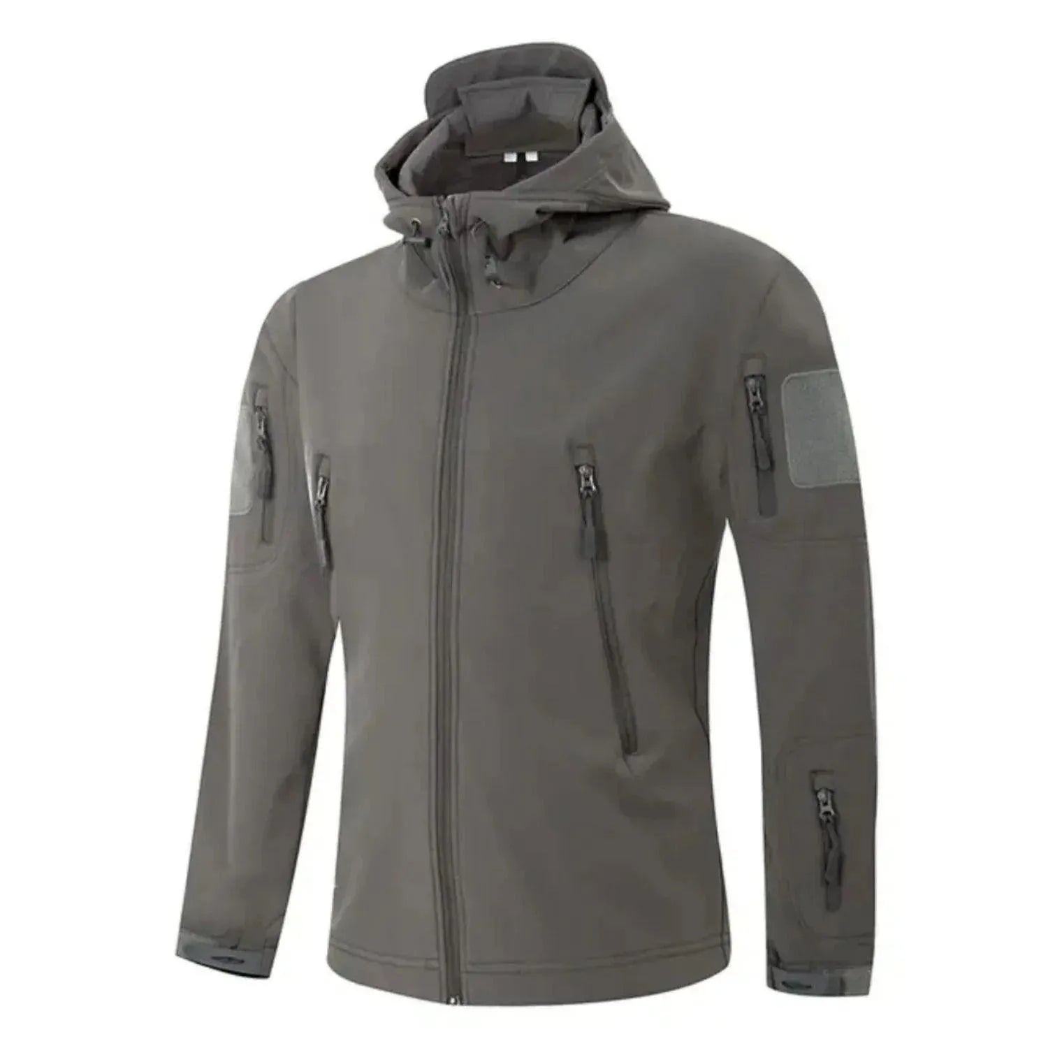 VejrSkjold Jakke | Komfortabel Softshell-jakke med Hætte til Udendørs Aktiviteter