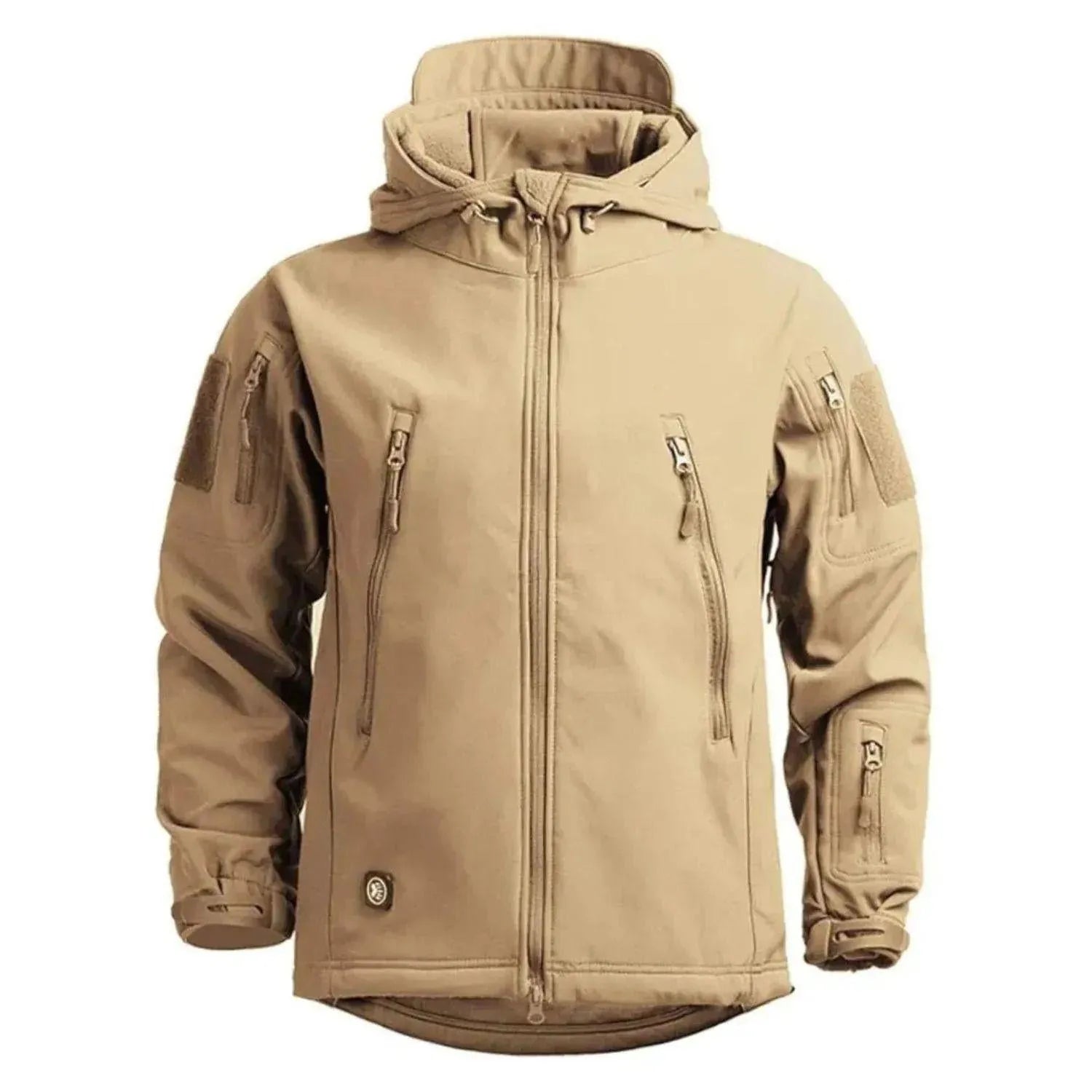 VejrSkjold Jakke | Komfortabel Softshell-jakke med Hætte til Udendørs Aktiviteter
