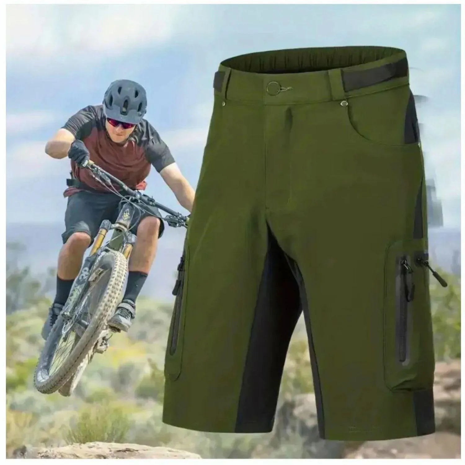 VeloTrek Shorts | Outdoor MTB Shorts til Aktive Rejsende
