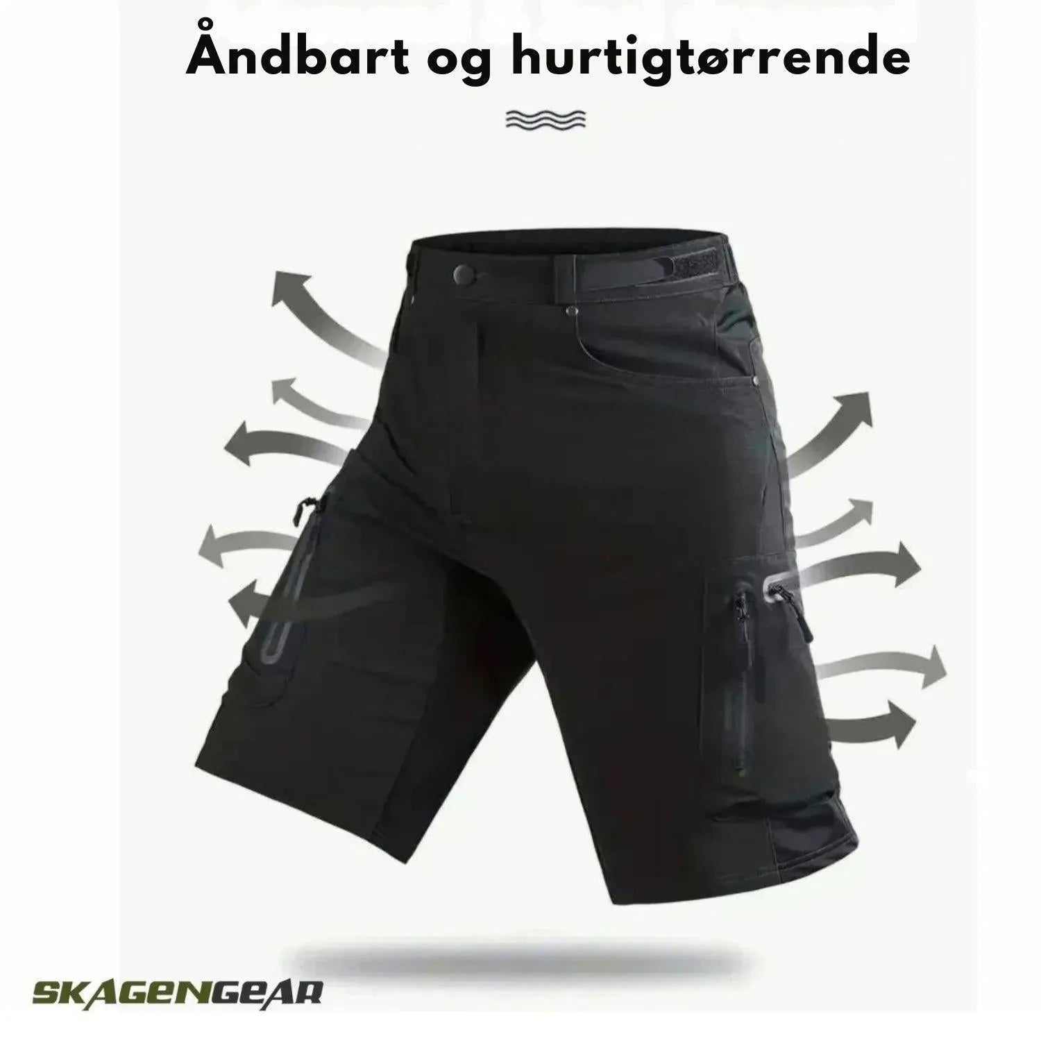 VeloTrek Shorts | Outdoor MTB Shorts til Aktive Rejsende