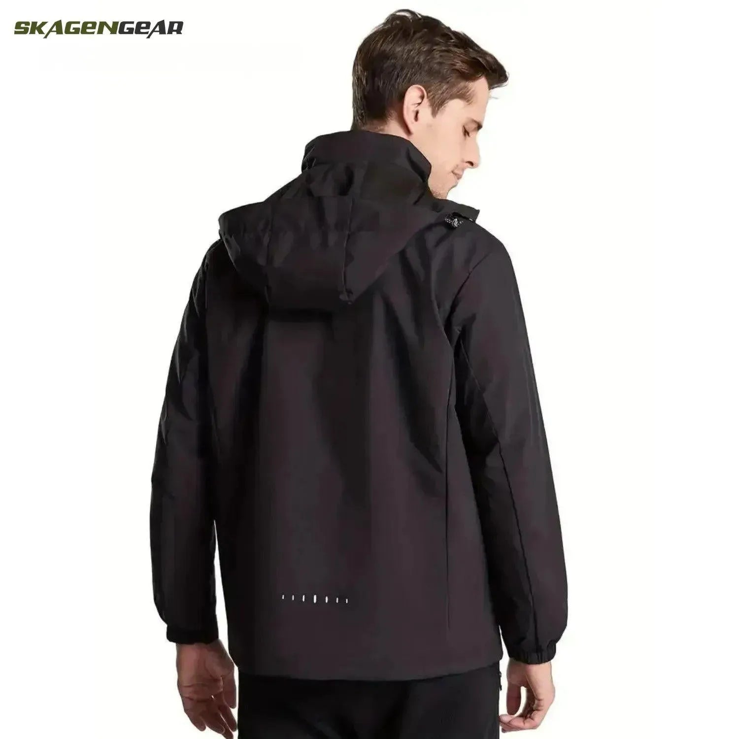WeatherGuard Jakke | Unisex Vindtæt & Vandtæt Mellemsæson Jakke til Outdoor