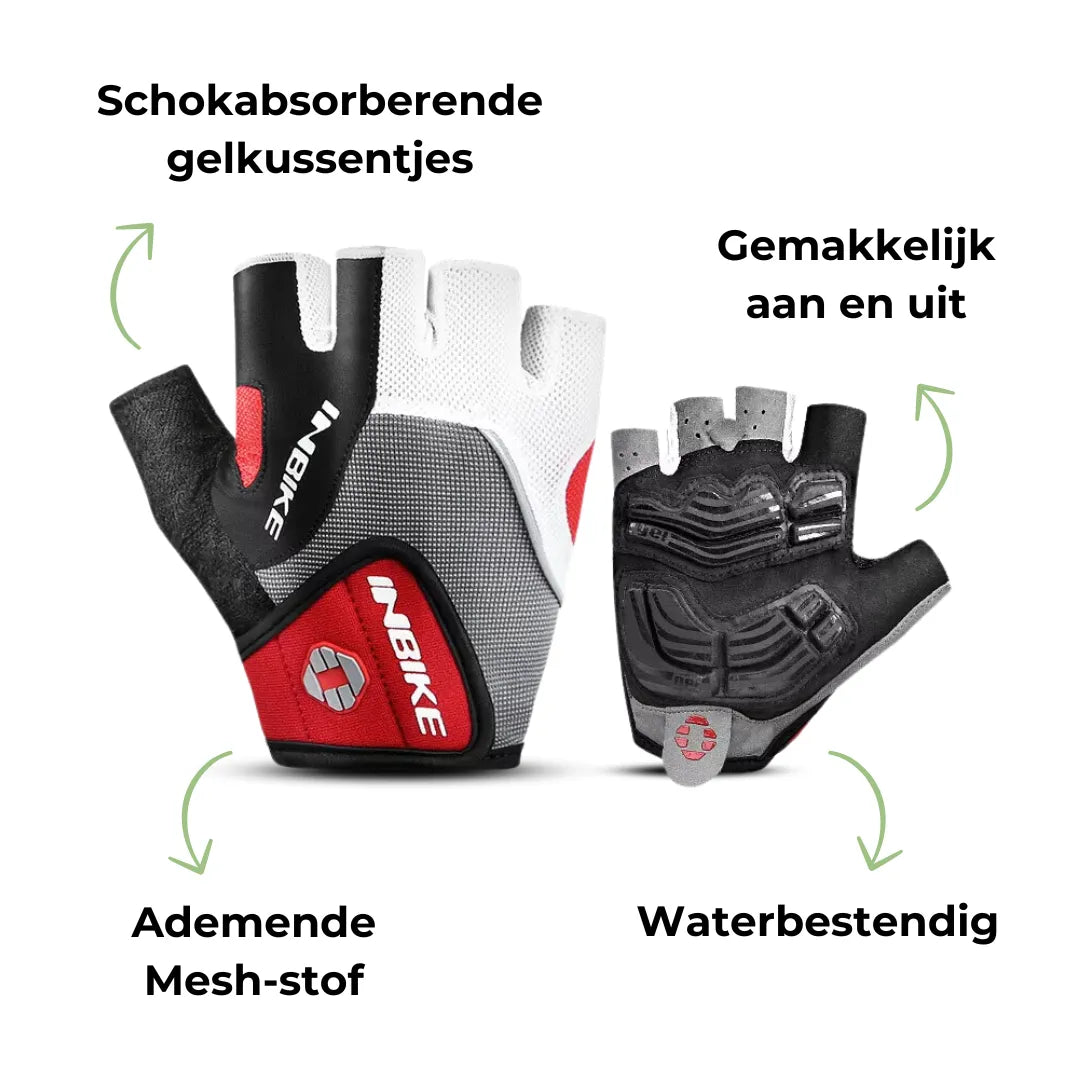 3D gel cykelhandsker for komfort og beskyttelse under cykling