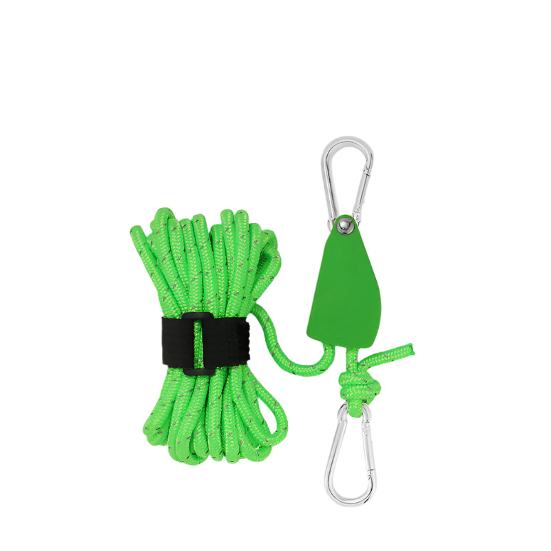 CampGrip | Justerbart udendørs rebsystem